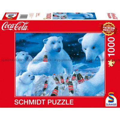 Coca-Cola: Isbjørner, 1000 brikker