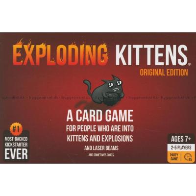 Exploding Kittens: Original - Norsk