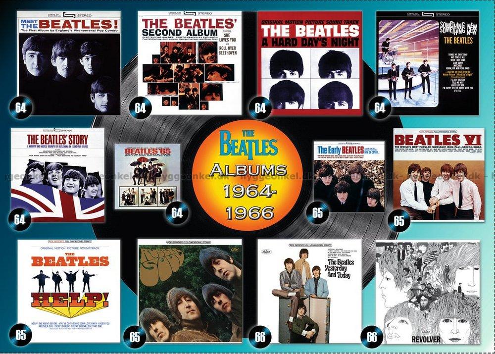 The Beatles Albums 19641966, 1000 brikker