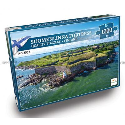 Finland: Suomenlinna-festningen, 1000 brikker