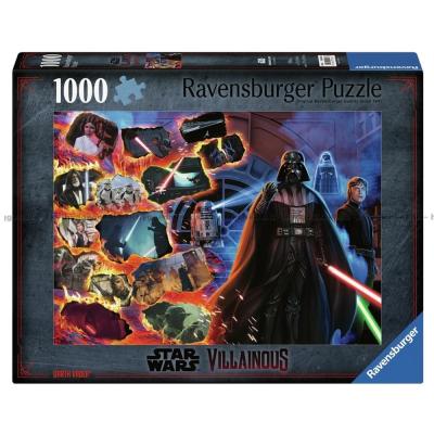 Star Wars skurker: Darth Vader, 1000 brikker