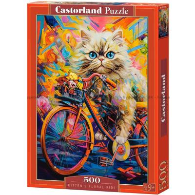 Kattens sykkeltur, 500 brikker