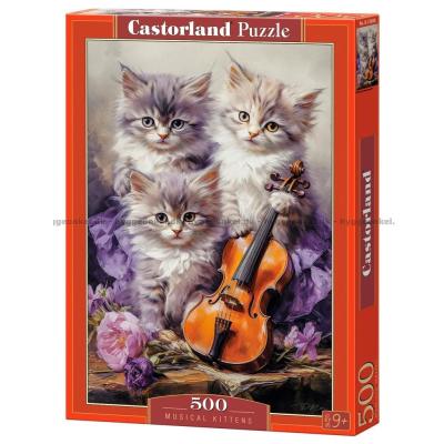 Musikalske katter, 500 brikker
