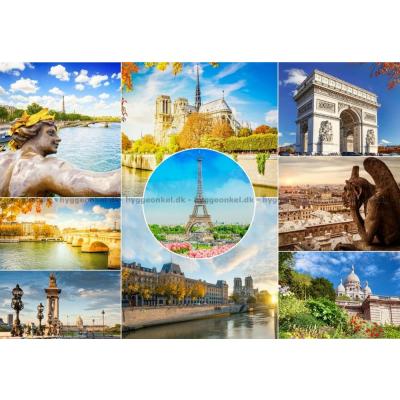 Paris: Collage, 1000 brikker