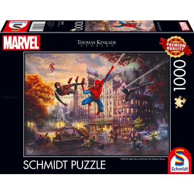 Marvel: Kinkade - Edderkoppen, 1000 brikker