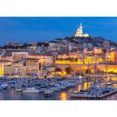 Marseille i kveldslyset, 500 brikker
