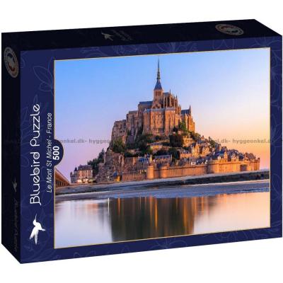 Frankrike: Le Mont Saint-Michel, 500 brikker