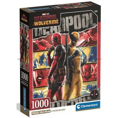 Marvel: Deadpool & Wolverine, 1000 brikker