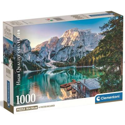 Braies-sjøen, Italia, 1000 brikker