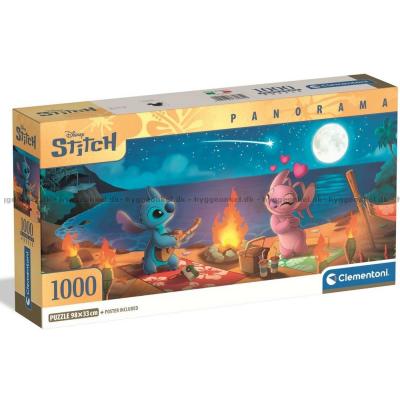 Disney: Stitch - Panorama, 1000 brikker