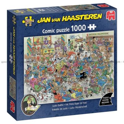 Ludo-duellen, 1000 brikker