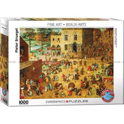 Brueghel: Barneleker, 1000 brikker