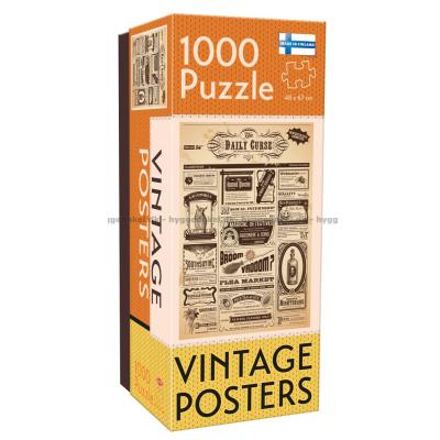 Vintage Posters: Magisk avis, 1000 brikker