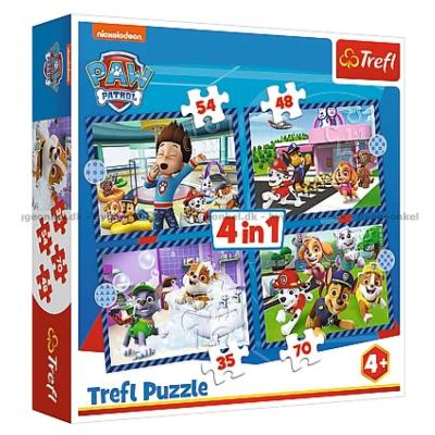 Paw Patrol, 4-i-1, 35 brikker