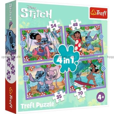 Disney: Stitch, 4-i-1, 35 brikker